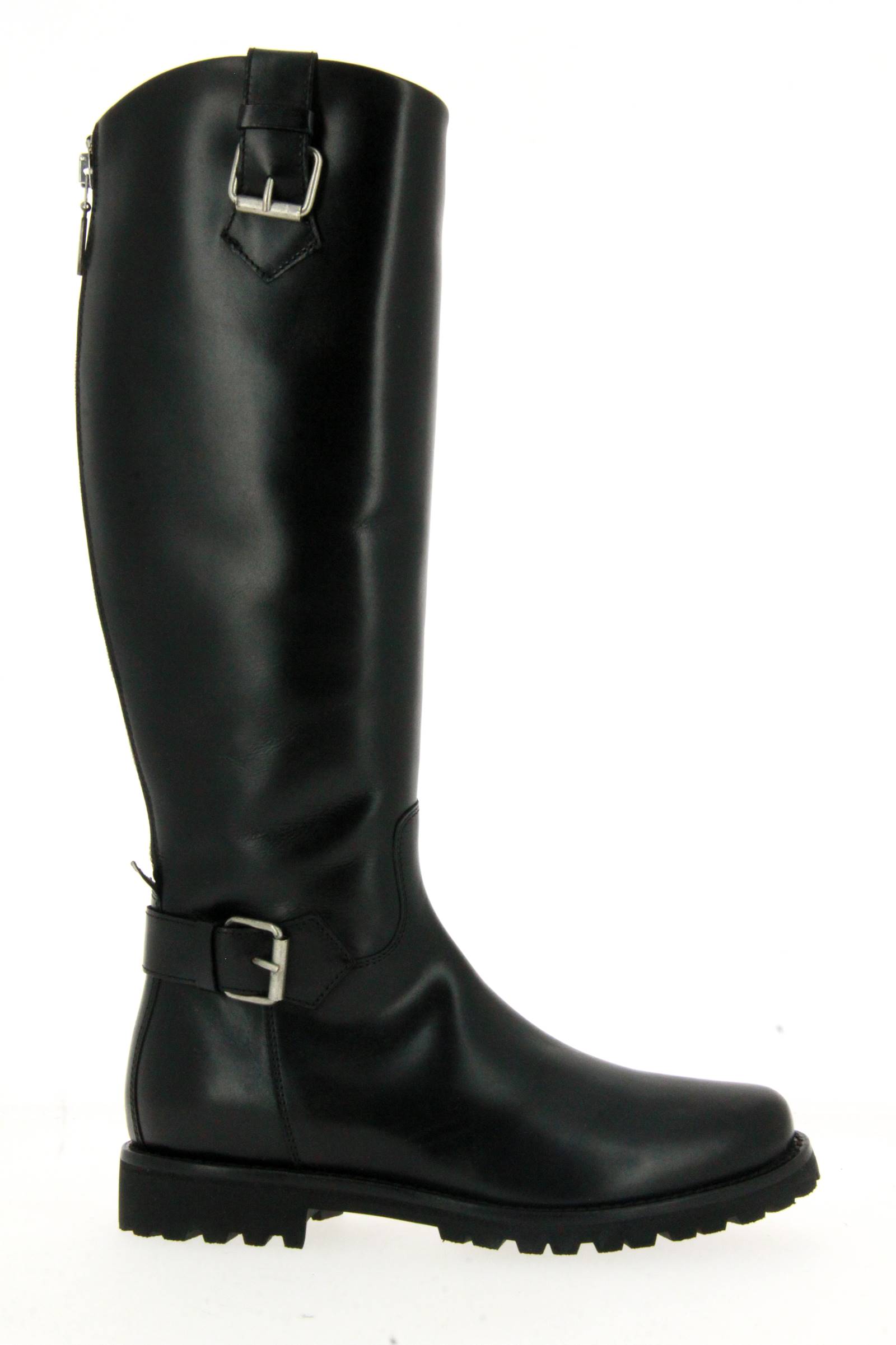 dirndl + bua Reiterstiefel gefüttert VITELLO NERO (39)