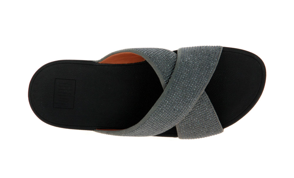 Fitflop Sandale RITZY SLIDE PEWTER (39)