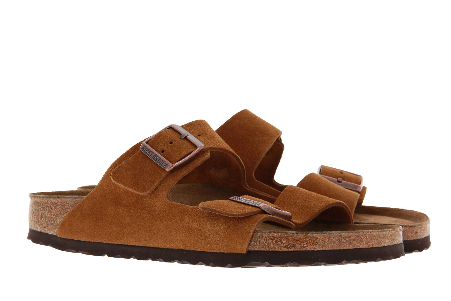 Birkenstock Pantolette SCHMAL ARIZONA BS VELOURSLEDER MINK (44) Birkenstock Pantolette SCHMAL ARIZONA BS VELOURSLEDER MINK (44)