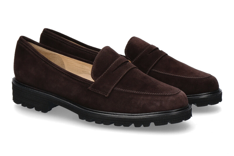 Brunate Slipper TANK CAMOSCIO MORO  (39½)