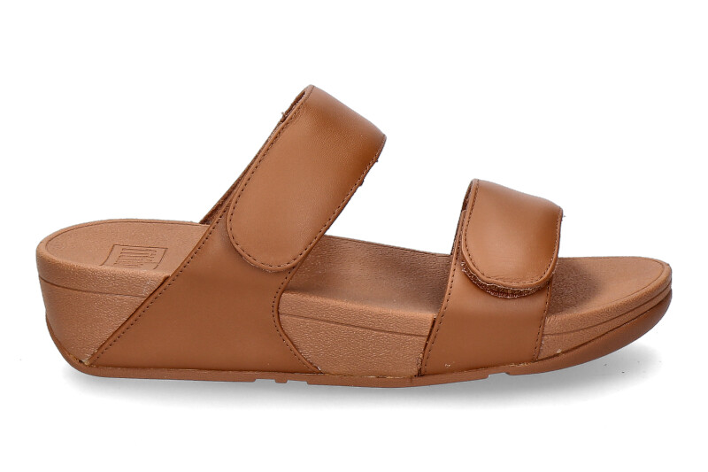 Fitflop Pantolette LULU ADJUSTABLE LIGHT TAN JE7390