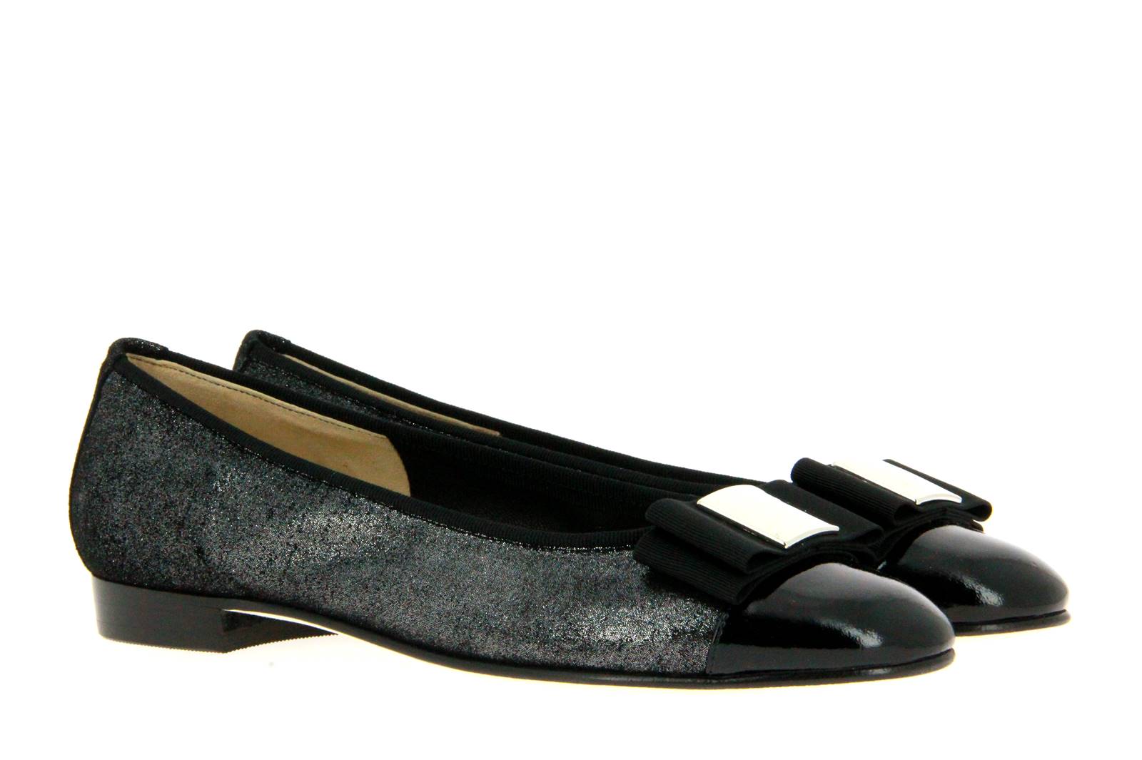 Gabriele Ballerina VERNICE NERO PUNTINA LAMINATA NERO (40)