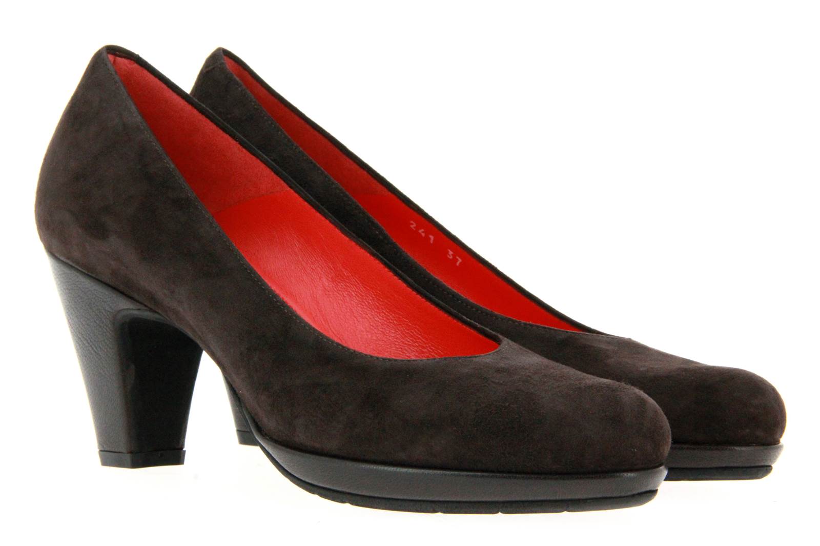 Pas de rouge Pumps NICLA CAMOSCIO T.MORO  (37 )