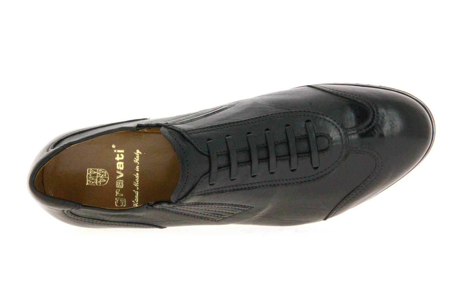 Gravati Schnürer CALF NERO  (43)