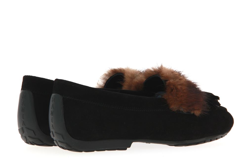 Mania Slipper CAMOSCIO NERO (37 )