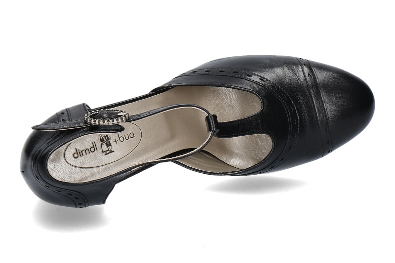 Dirndl + Bua Spangenpumps ZIEGENNAPPA SCHWARZ (36) Dirndl + Bua Spangenpumps ZIEGENNAPPA SCHWARZ (36)