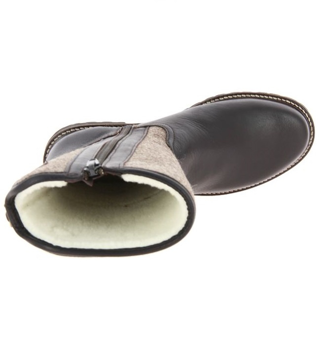 Dirndl + Bua Stiefel gefüttert PANIOLO LODEN MORO (37½)