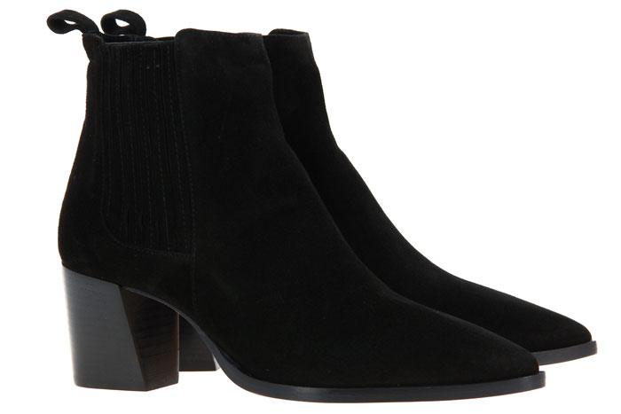 Pomme D'Or Stiefelette CAMOSCIO NERO (40½) Pomme D'Or Stiefelette CAMOSCIO NERO (40½)