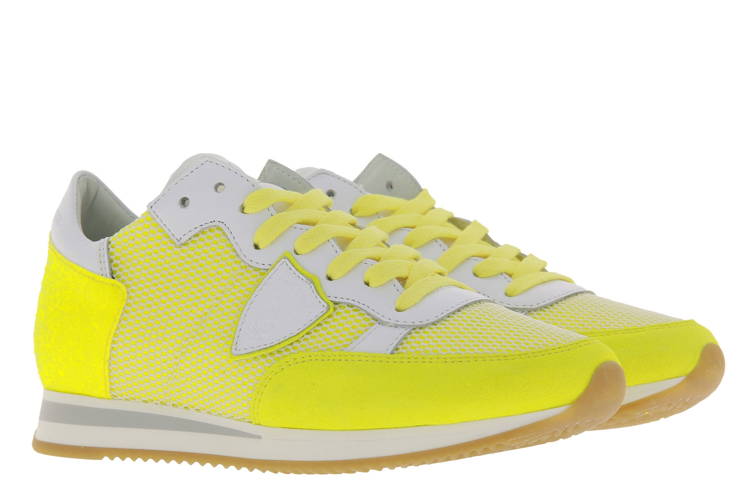 Philippe Model Sneaker TROPEZ FILET BRILLANTE JAUNE (38)