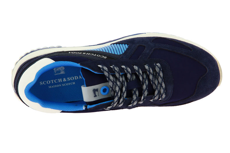 Scotch & Soda Sneaker VIVEY SUEDE NYLON BLUE MULTI (41)