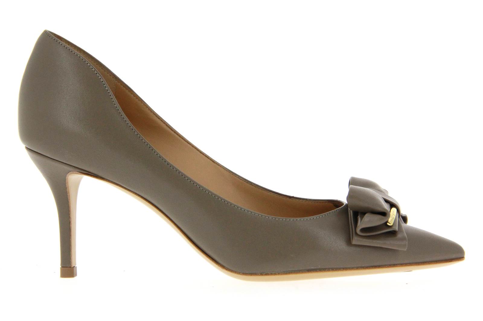 Salvatore Ferragamo Pumps RUNA CALF FANGO (38)