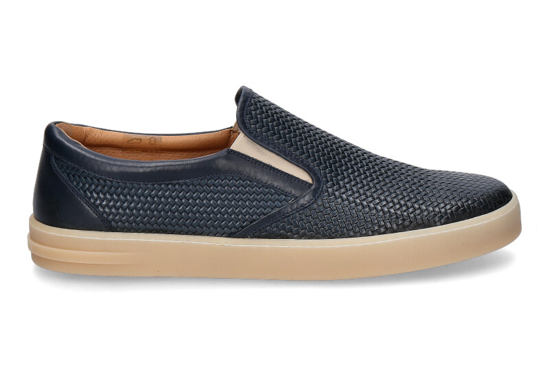 Moreschi Slipper PERLE BLU SCURO (43)