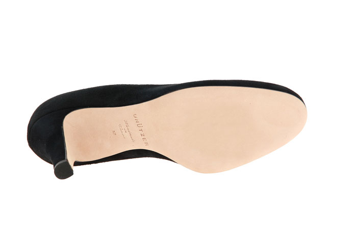 Unützer Pumps CALZATURE DONNA CAMOSCIO VELUKID NERO (39½)
