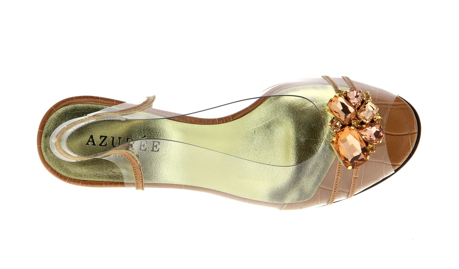 Azuree Cannes Sandale NULACO 84TC MAGGI NUDE MOTIF NUDE (37 )