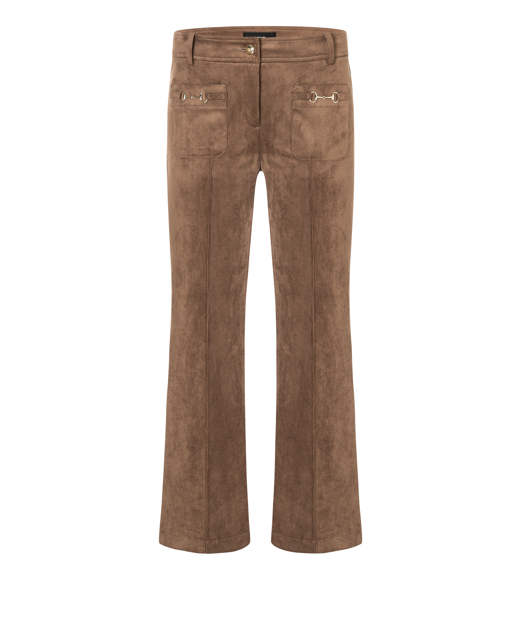 Cambio Stoffhose FARAH PATCHED POCKET - mocca mousse/hellbraun