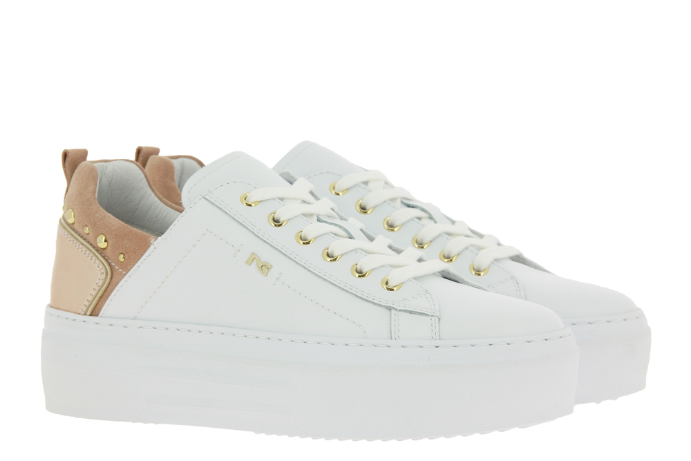 Nero Giardini Sneaker SKIPPER BIANCO VELOUR PHARD