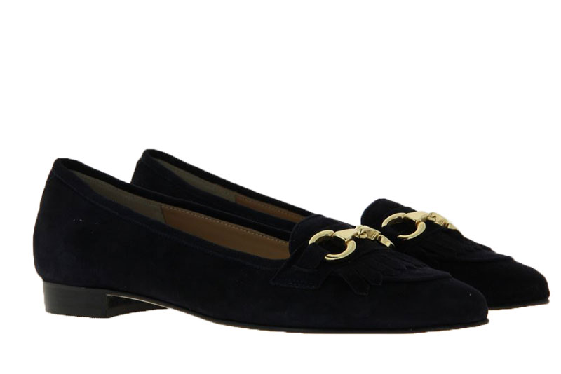 Gabriele Slipper GLORY CAMOSCIO MARINE (40)