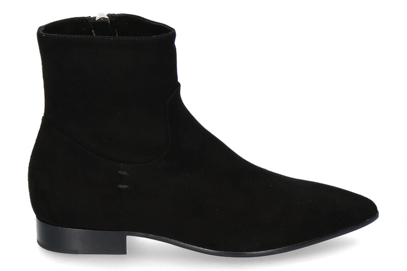 Pomme d'Or Stiefelette CAMOSCIO NERO 2131