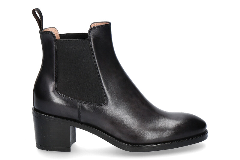 Santoni Chelsea Boot NAPPA NERO (38½)