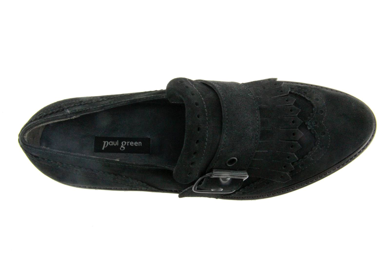 Paul Green Slipper ROYAL SUEDE BLACK (37 )