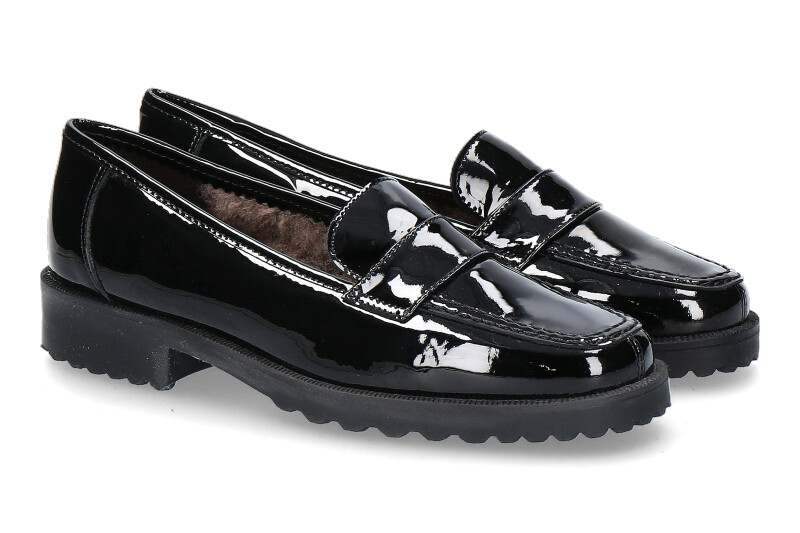 Brunate Slipper gefüttert DANY SOFTLACK NERO (41½) Brunate Slipper gefüttert DANY SOFTLACK NERO (41½)