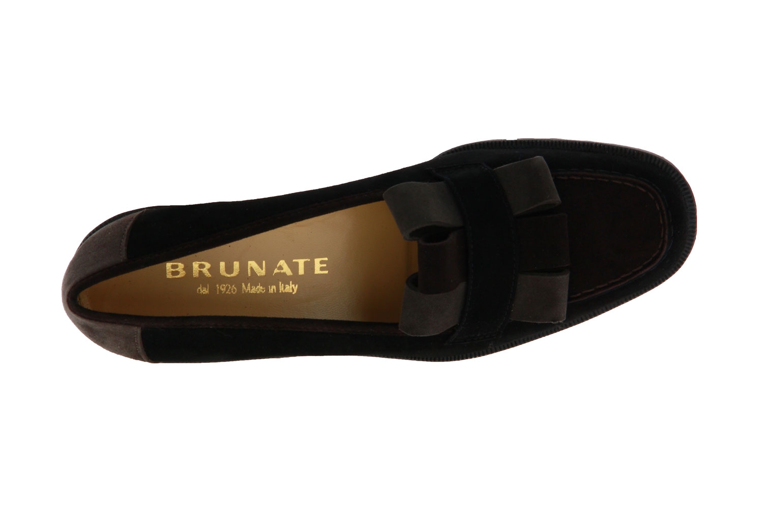 Brunate Slipper DANY CAMOSCIO NERO MORO (38) Brunate Slipper DANY CAMOSCIO NERO MORO (38)