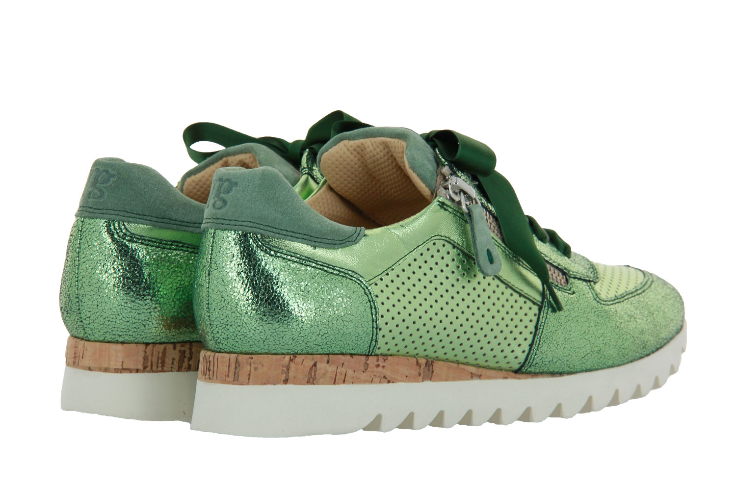 Paul Green Sneaker CRACKED MET GREEN (40)