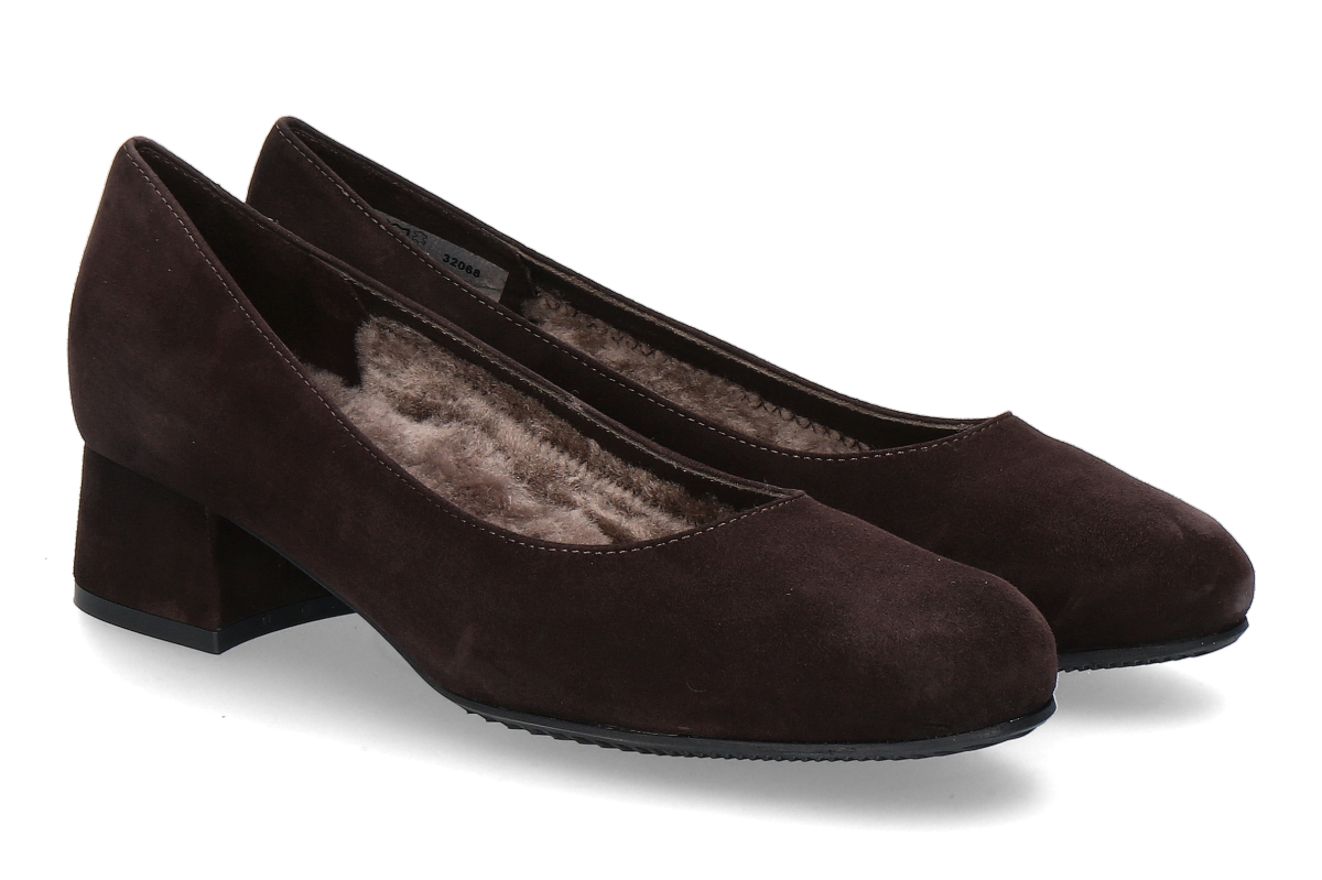 Brunate Pumps gefüttert BIBA CAMOSCIO - moro/ braun