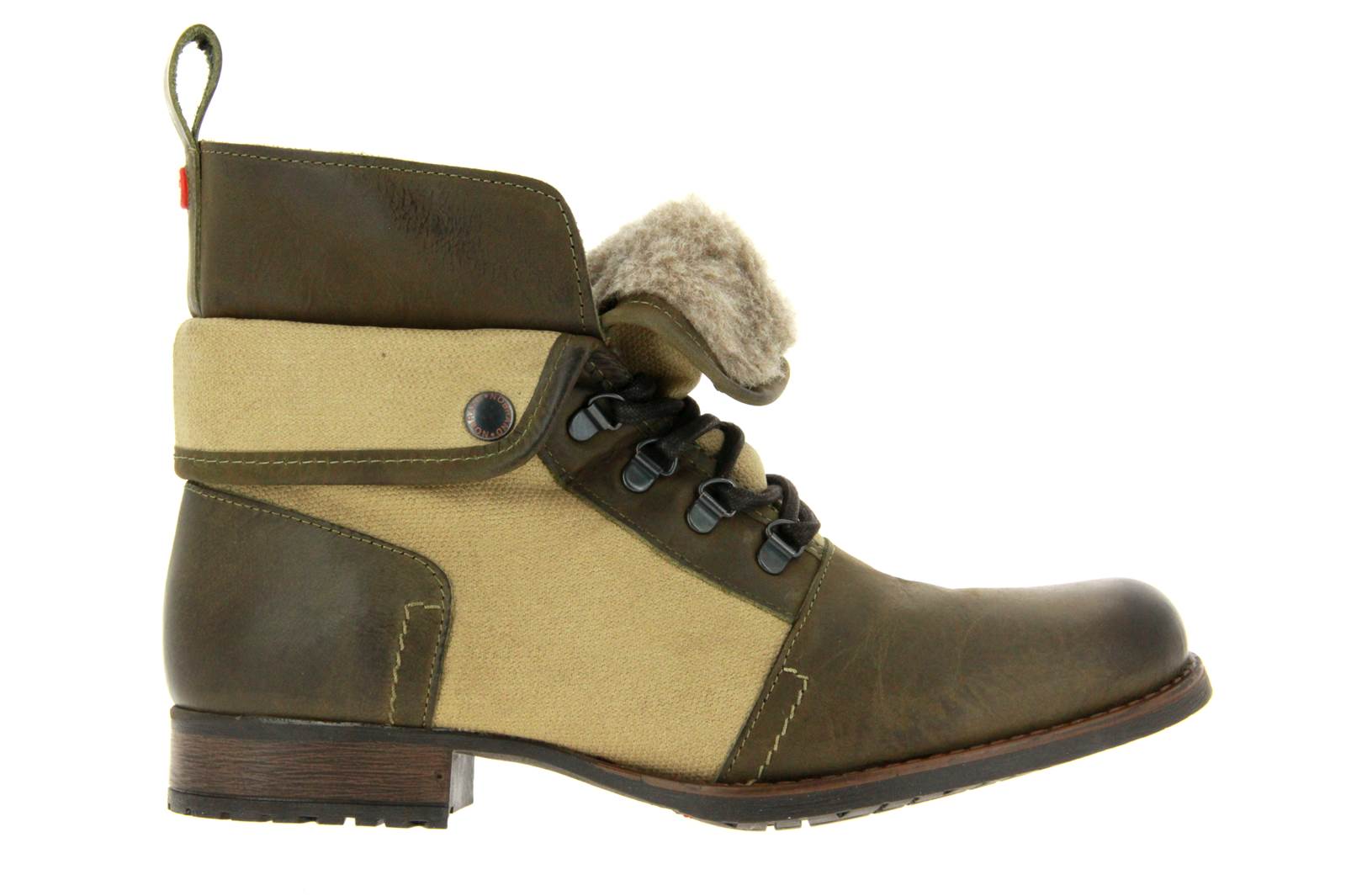 Nobrand Stiefelette BUNDLE OLIVE (45)