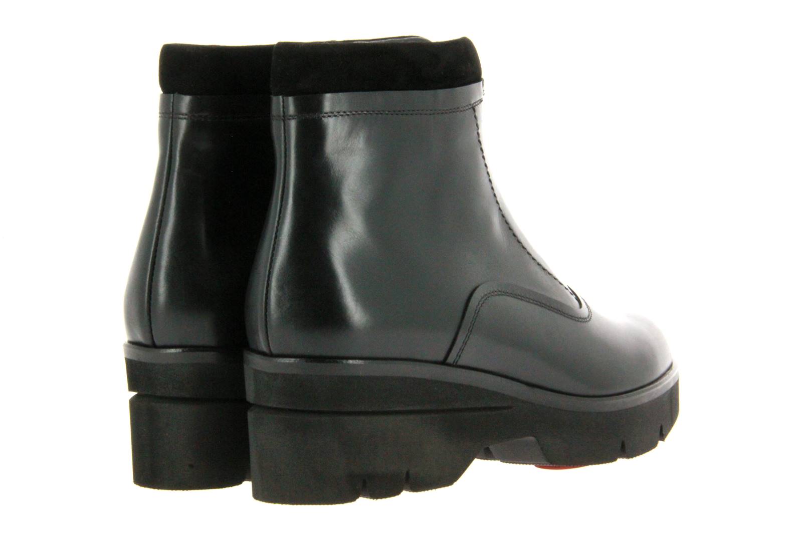 Pas de rouge Stiefelette ESTER IDROCALF NERO IDROSUEDE NERO (42)