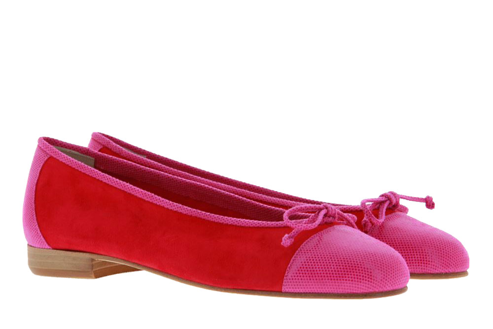 Gabriele Ballerina DOLLY FISH CAMOSCIO PINK CAMOSCIO ROSSO (39½)