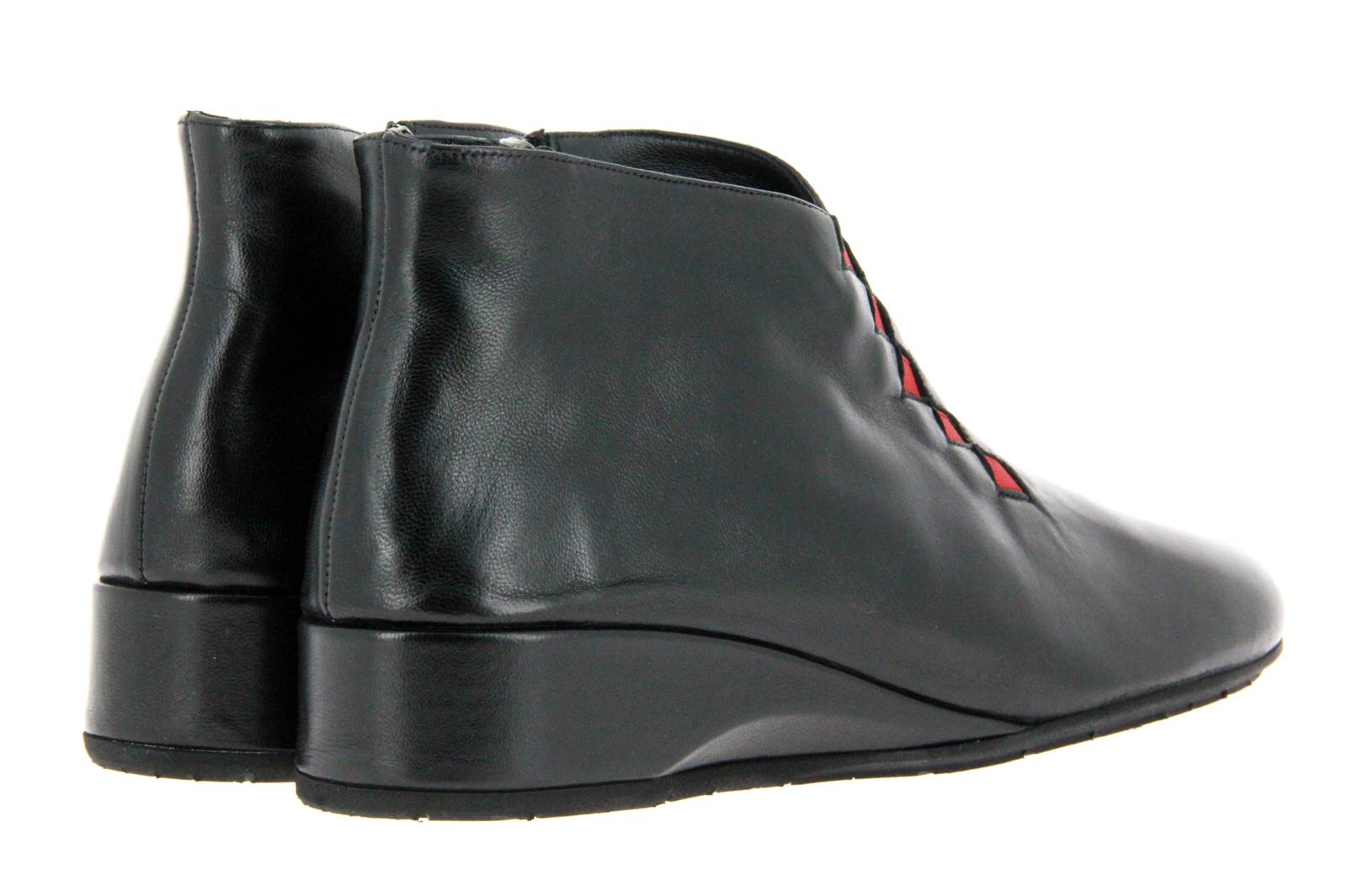 Thierry Rabotin Stiefelette NAPPA NERO RED (35)