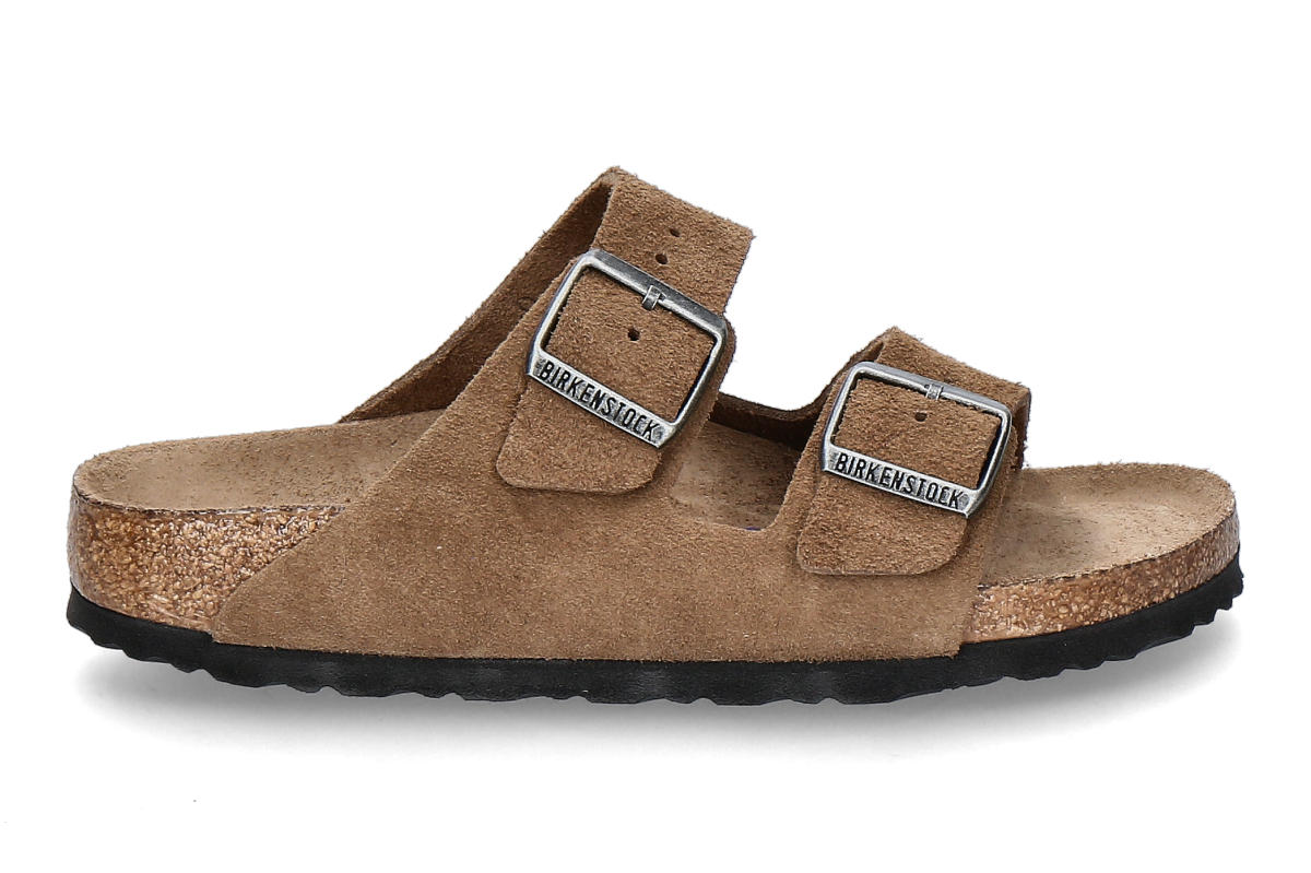 Birkenstock Pantolette ARIZONA SCHMAL BS- braun/ dark tea tonal