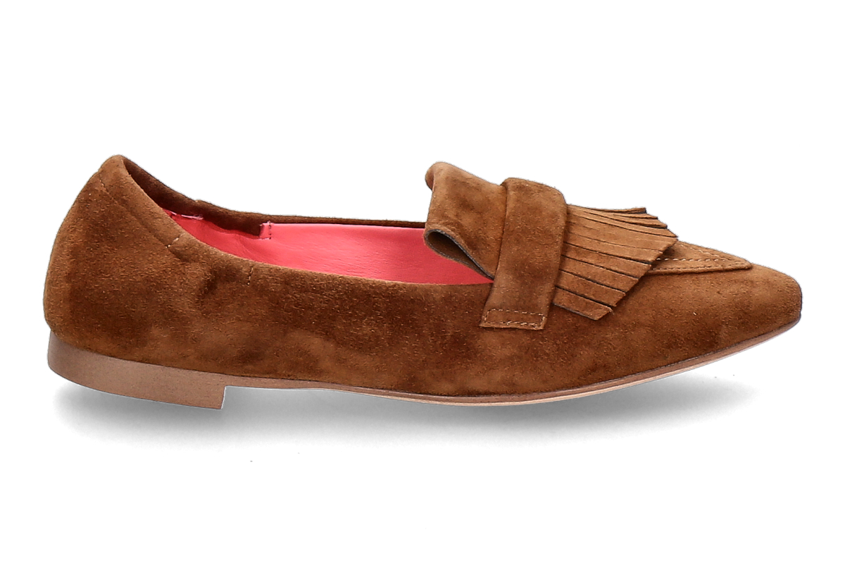 Blackrose Slipper VENICE KID SUEDE- cuoio/ braun