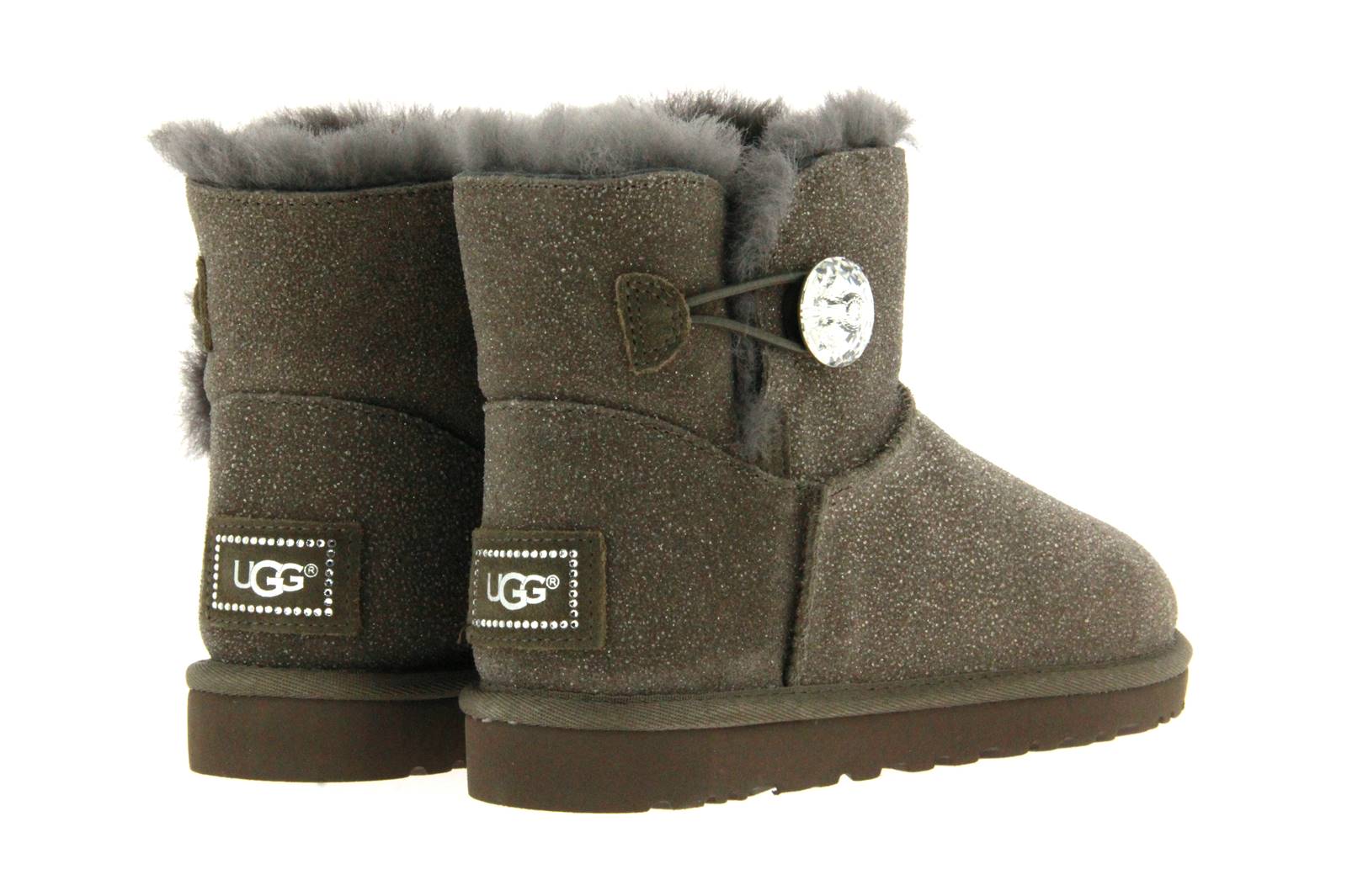 UGG Australia Boots MINI BAILEY BUTTON SEREIN (39)