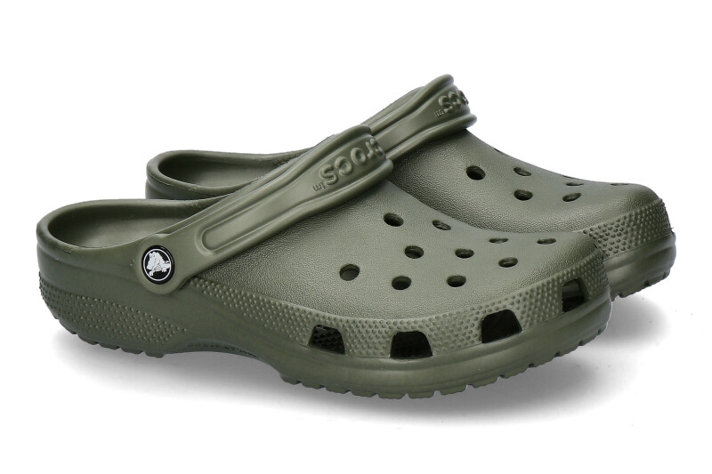 Crocs Pantolette CLASSIC CLOG army green/grün