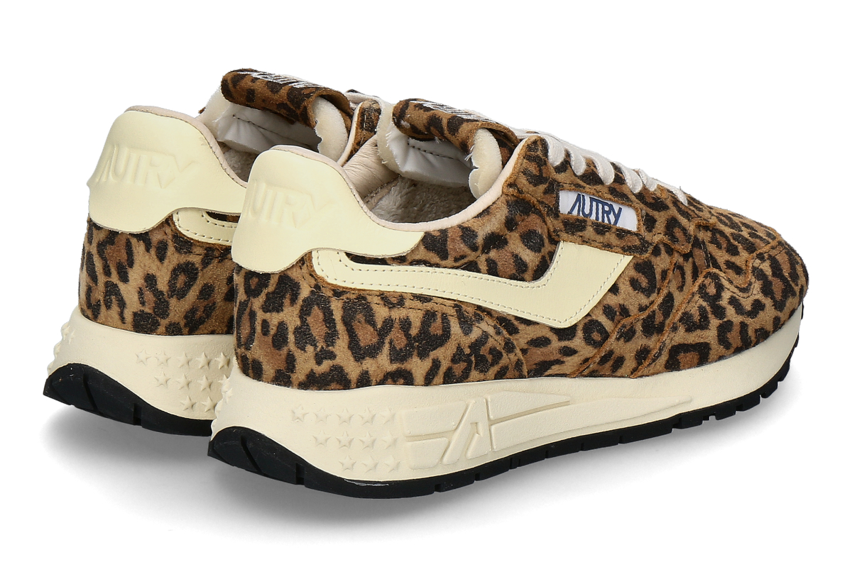 Autry Damen- Sneaker REELWIND SUEDE UJ02- leopard_232900525_2