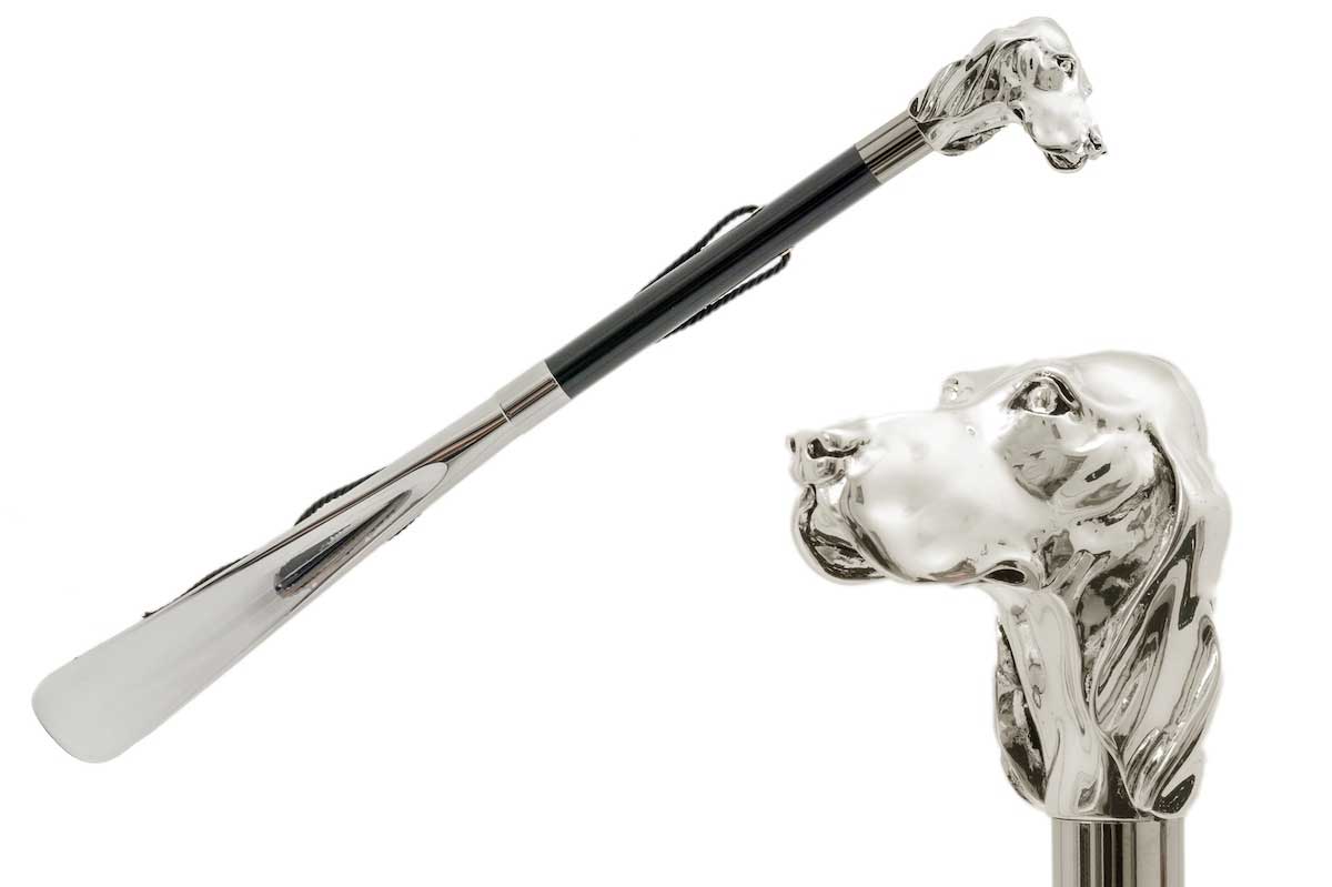 Pasotti Schuhanzieher FIDO- silber