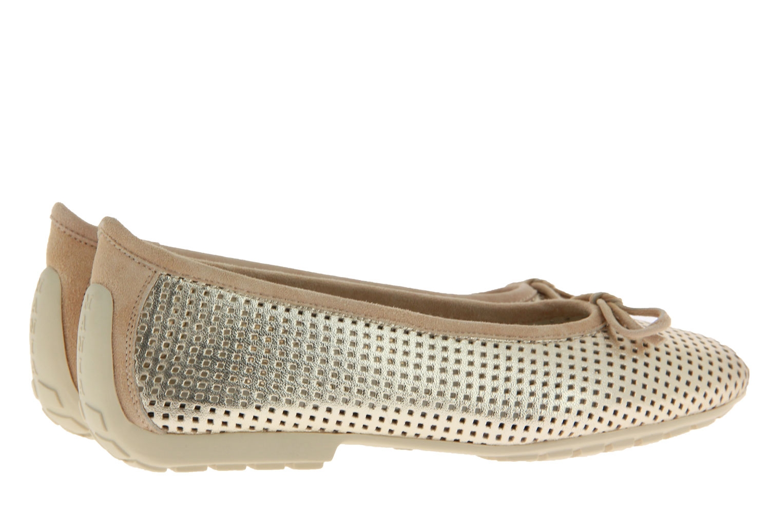 Mania Ballerina PROCAR PLATINO CAMOSCIO GOLD (40½)