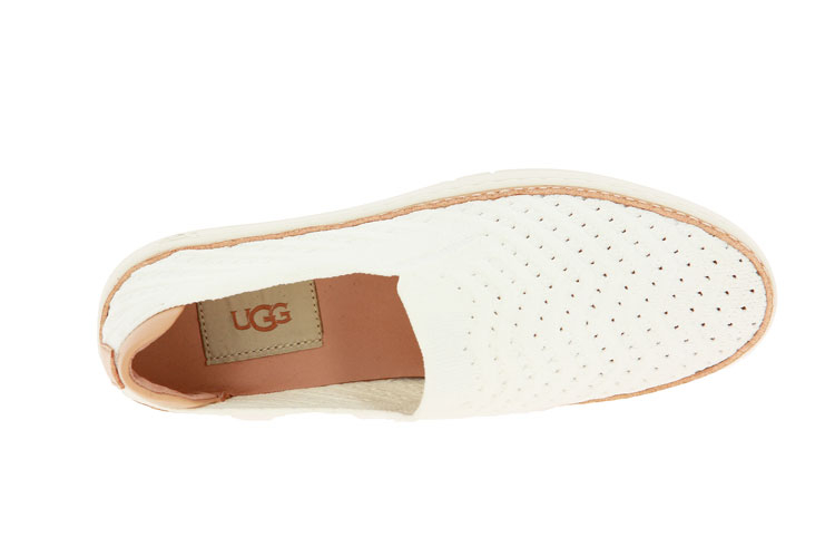 UGG Australia Slipper SAMMY CHEVRON WHITE (39)