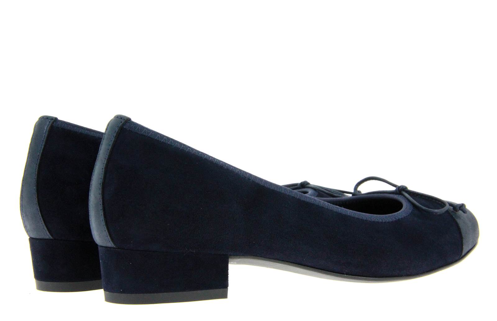 Paul Green Ballerina VELOUR METALLIC BLAU (38)