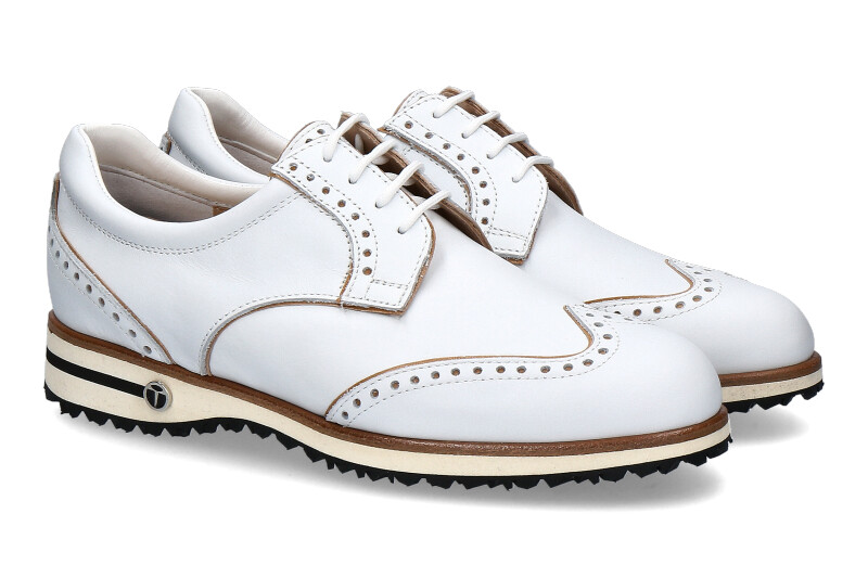 Tee Golf Shoes Damen- Golfschuh SALLY VITELLO BIANCO (38½)
