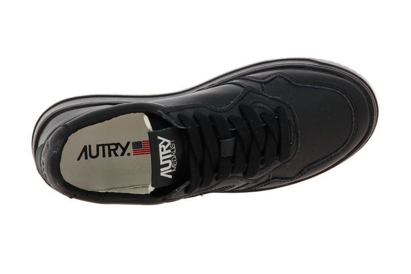 Autry Sneaker LOW WOMAN LEATHER BLACK (41)