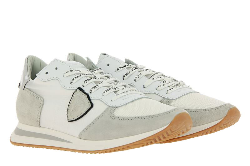 Philippe Model Sneaker TROPEZ MONDIAL BUBBLE BLANC ARGENT (44)