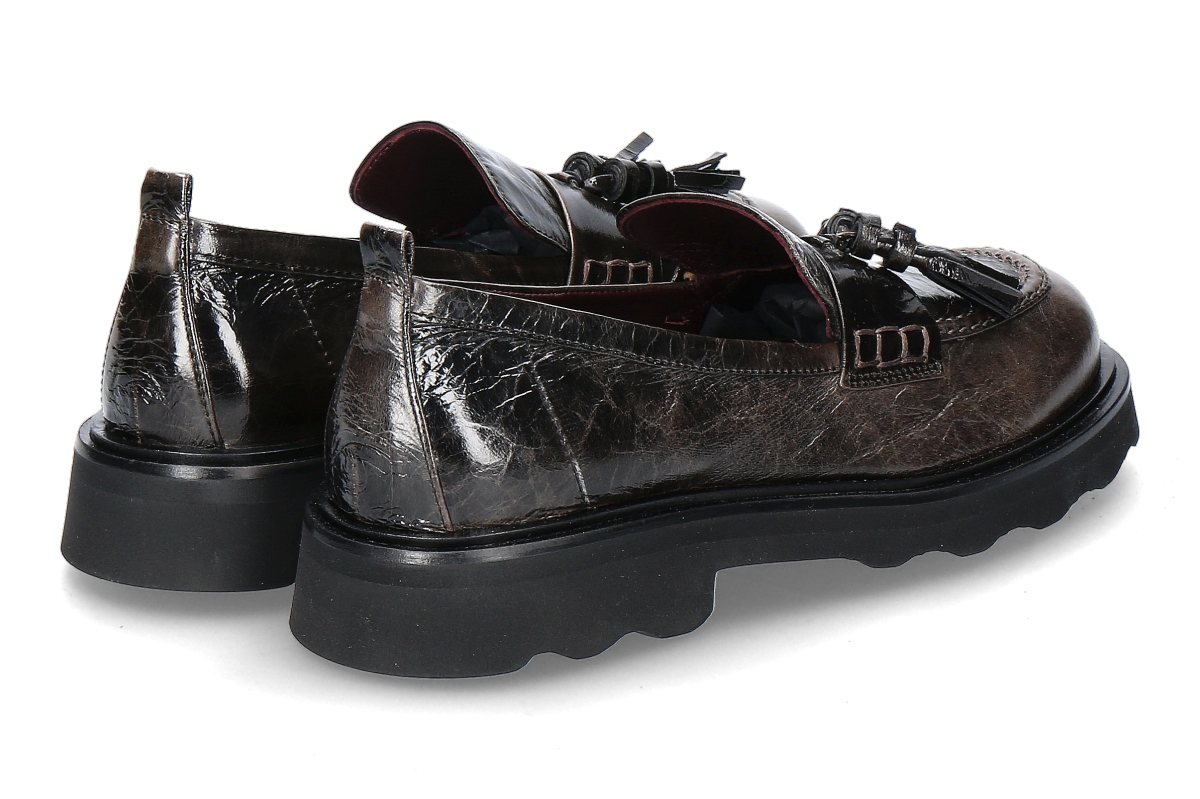 Pomme d Or Loafer NICKY NAPLAK PULL UP- coffee_242300210_2