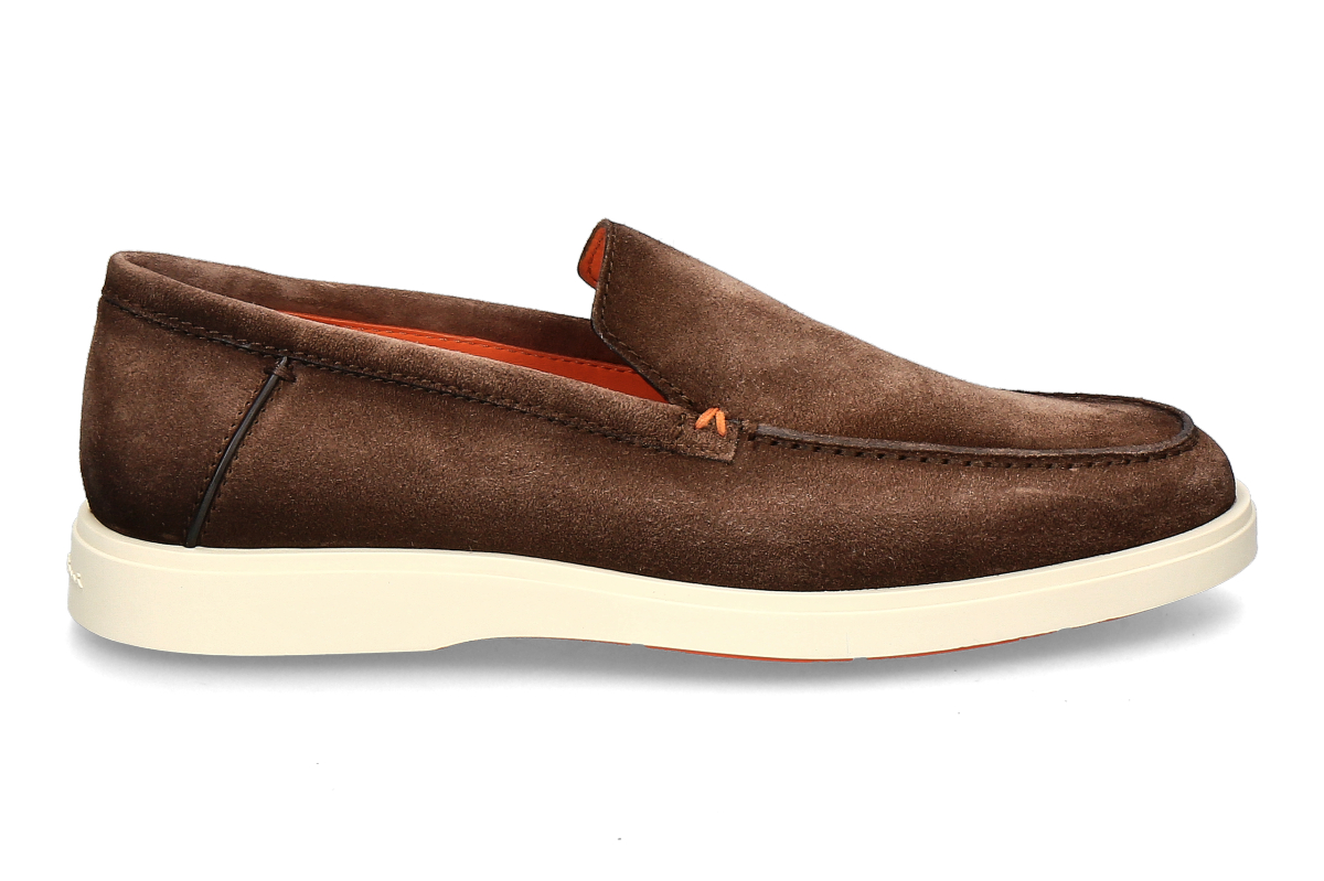 Santoni Herren- Slipper BOTANIST- brown/ braun