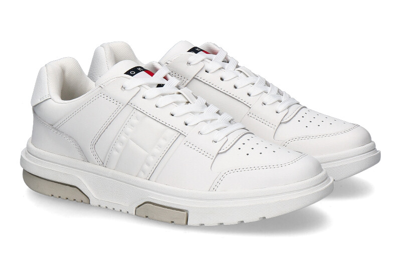 Tommy Hilfiger Damen- Sneaker THE BROOKLYN LEATHER ecru