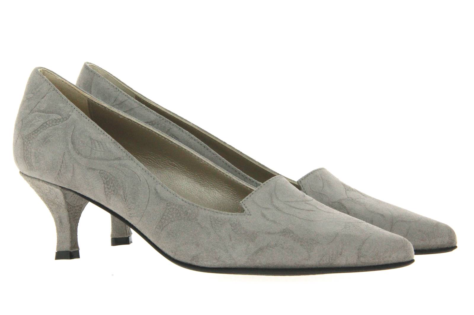 dirndl + bua Pumps FLAMENCO SUEDE STONE (39½)