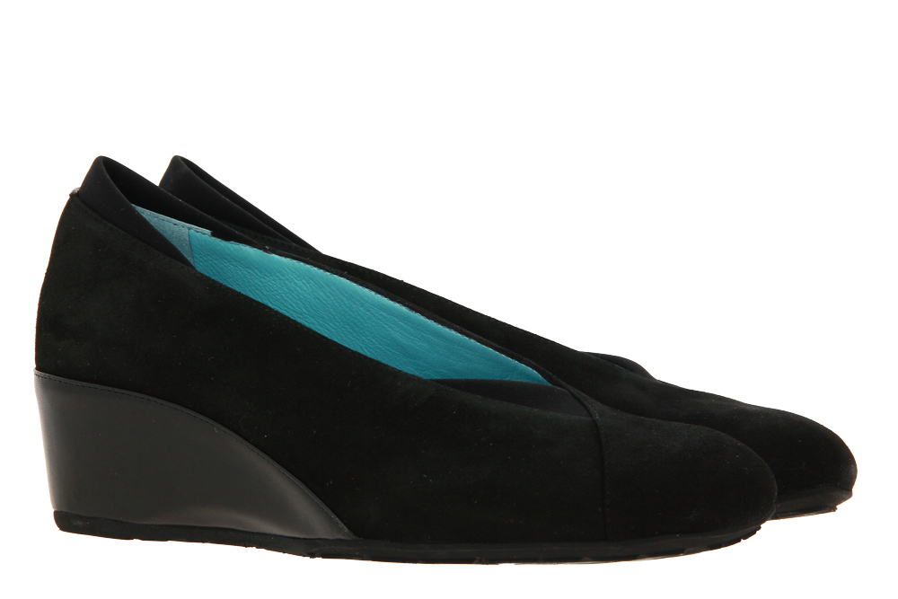 Thierry Rabotin Keilpumps TANGO CAMOSCIO NERO