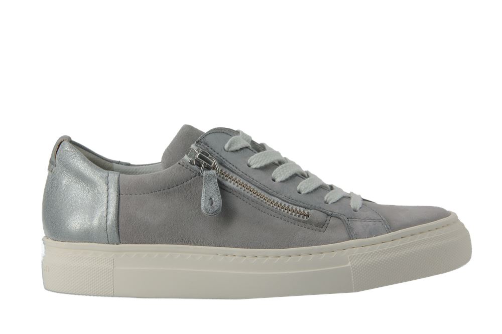 Paul Green Sneaker SAMTZIEGE VINTAGE CLOUD SILVER (40)